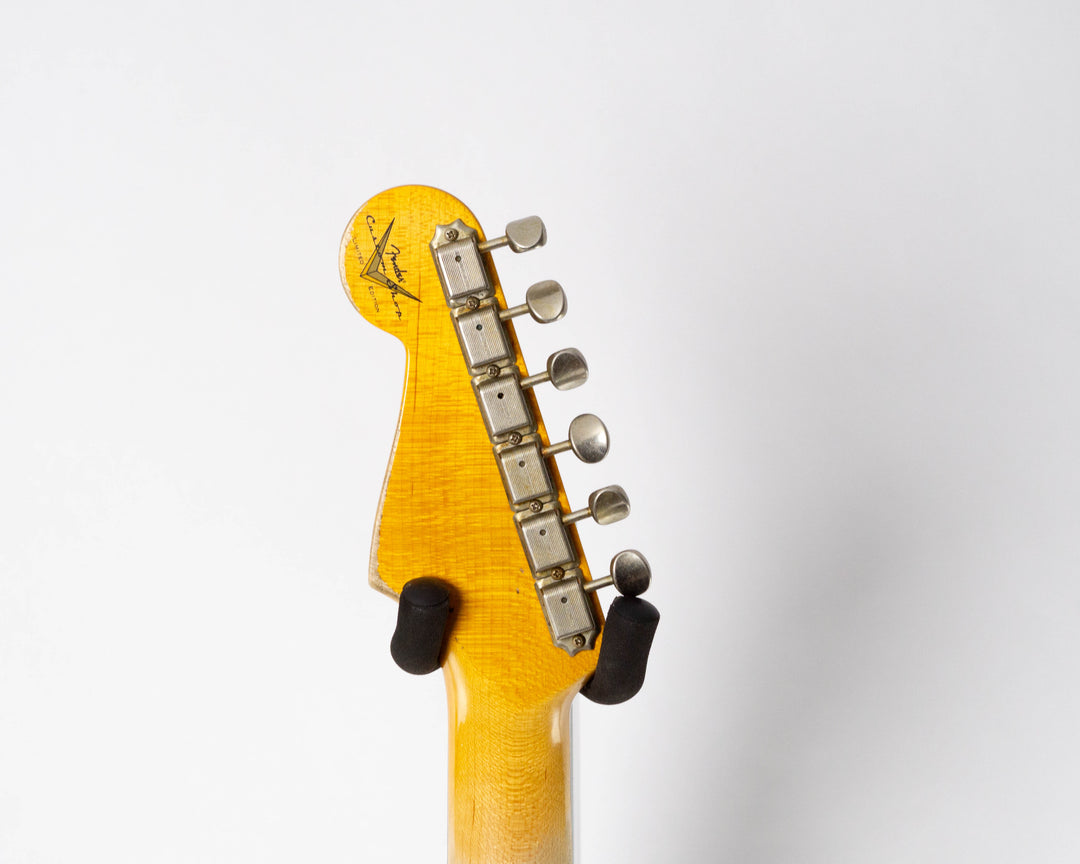 Fender Custom Shop 1962 Stratocaster Limited Edition 2024 Heavy Relic Black Over Aztec Gold