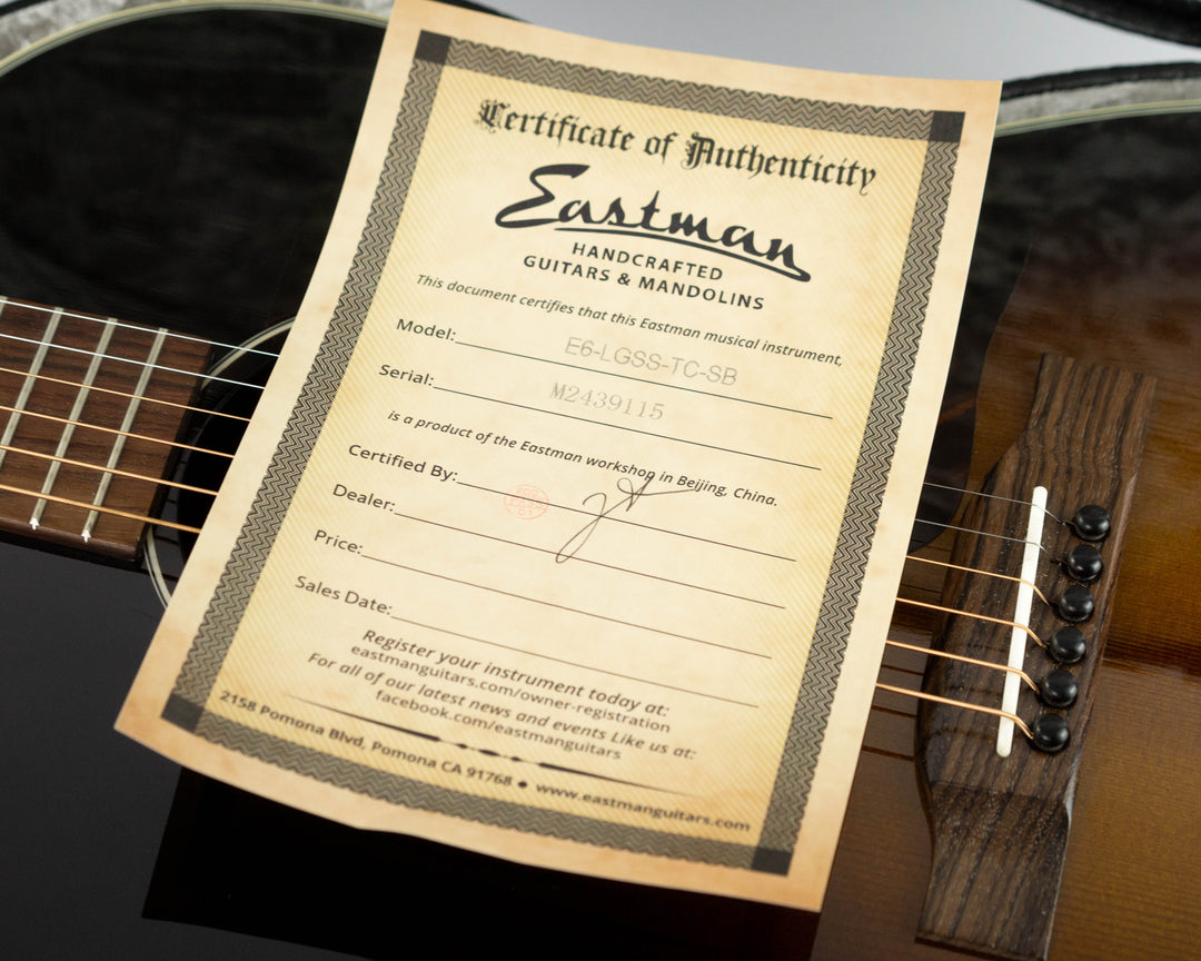 Eastman E6-LGSS-TC-SB 2024 Sunburst