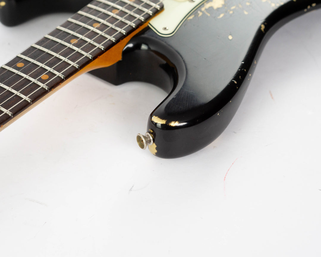 Fender Custom Shop 1962 Stratocaster Limited Edition 2024 Heavy Relic Black Over Aztec Gold