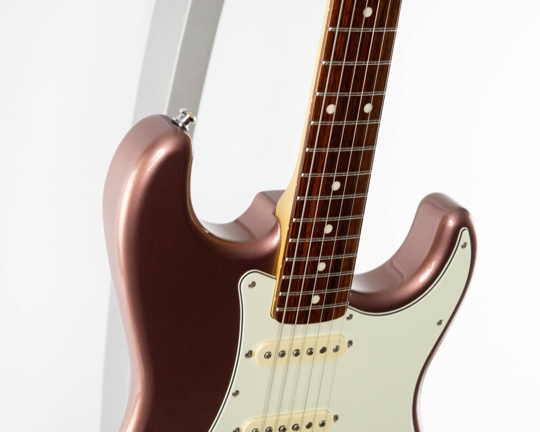 Fender MIJ Hybrid '60s Stratocaster 2019 Burgundy Mist Metallic