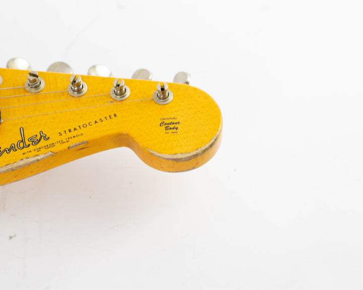 Fender Custom Shop 1962 Stratocaster Limited Edition 2024 Heavy Relic Black Over Aztec Gold