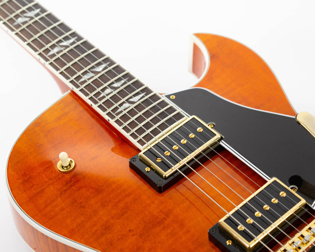 Gibson ES-195 2013 Trans Amber