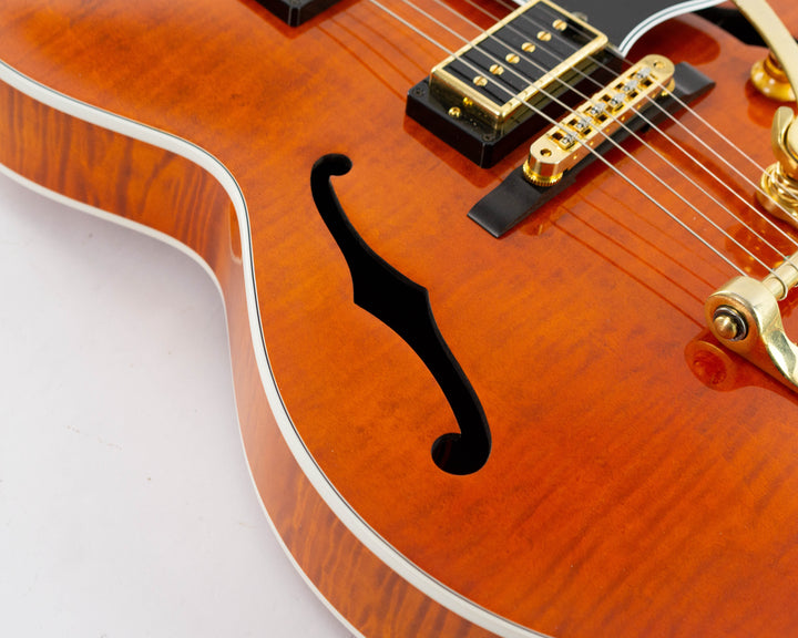 Gibson ES-195 2013 Trans Amber