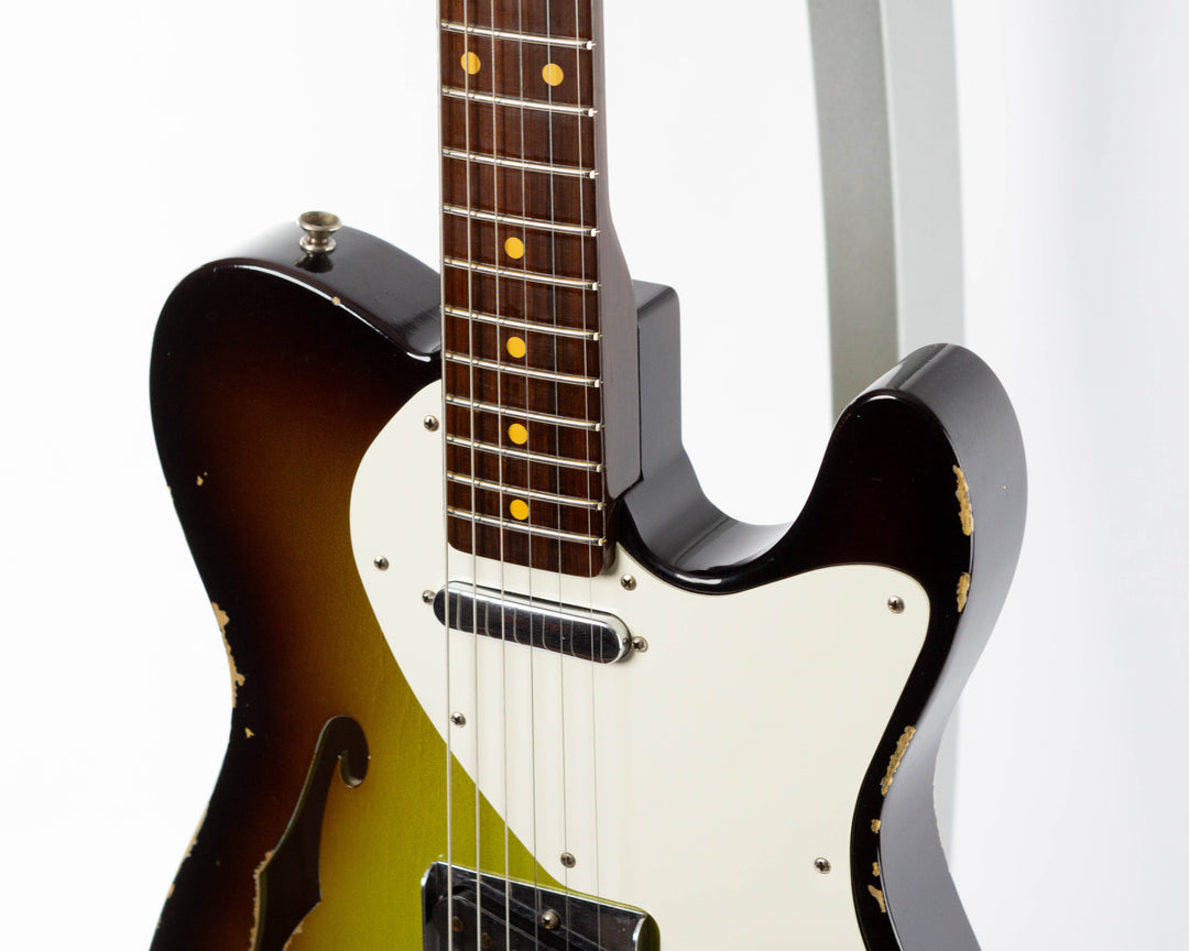 Fender Custom Shop Limited Edition '50s Reissue Thinline Telecaster Relic 2016 Dirty Sonic Burst