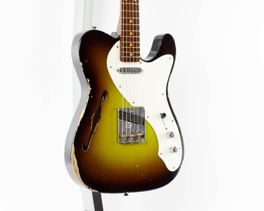 Fender Custom Shop Limited Edition '50s Reissue Thinline Telecaster Relic 2016 Dirty Sonic Burst