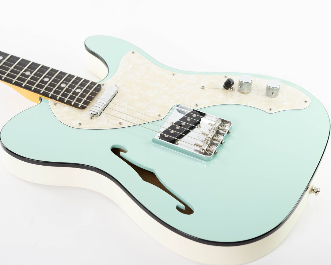 Fender Limited Edition Two-Tone American Thinline Telecaster 2019 Surf Green
