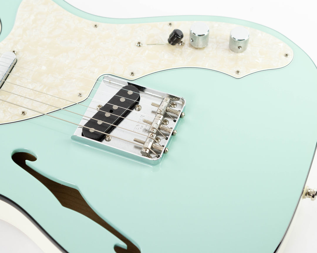 Fender Limited Edition Two-Tone American Thinline Telecaster 2019 Surf Green