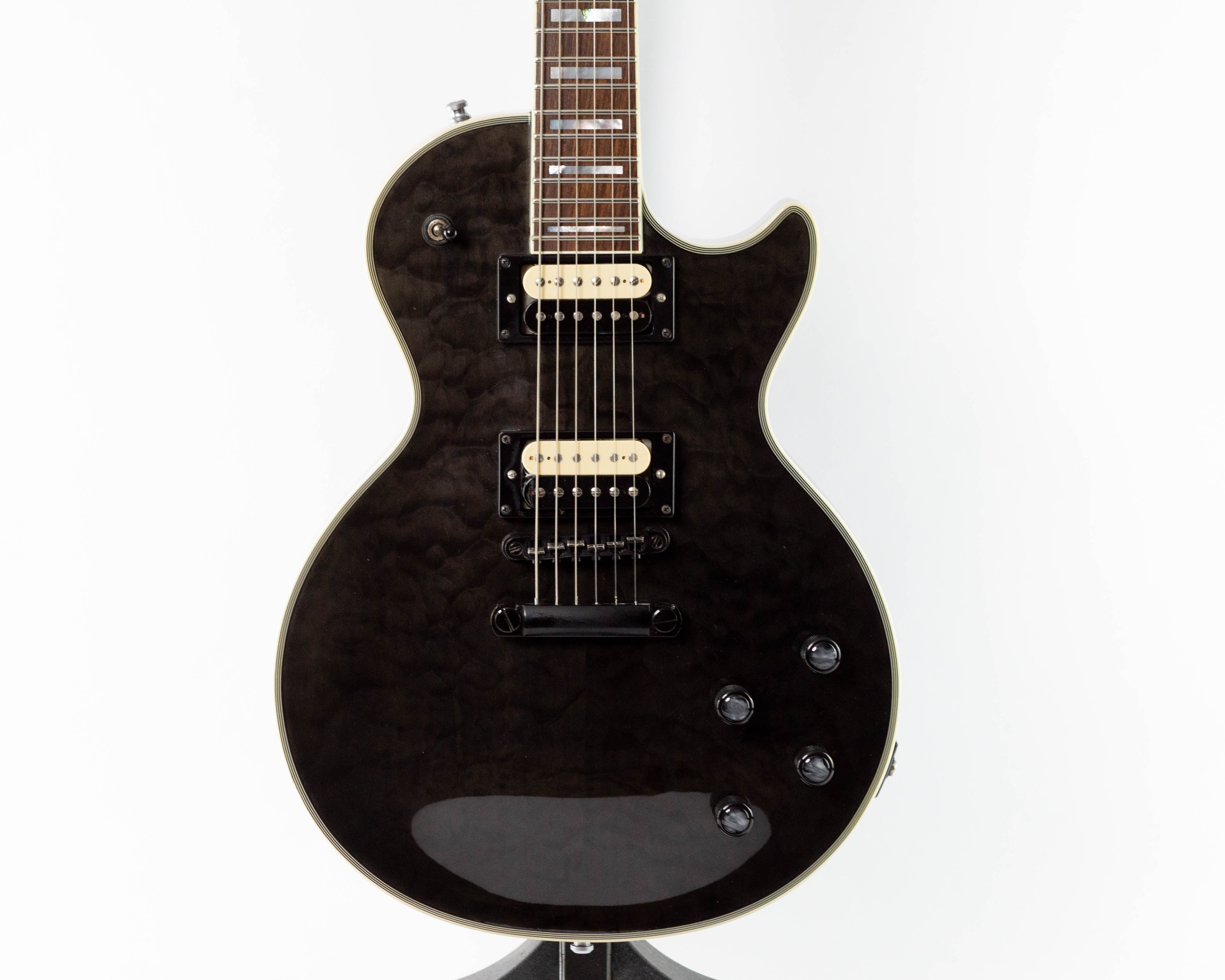 Epiphone Les Paul Custom Prophecy Plus EX 2018 Midnight Ebony