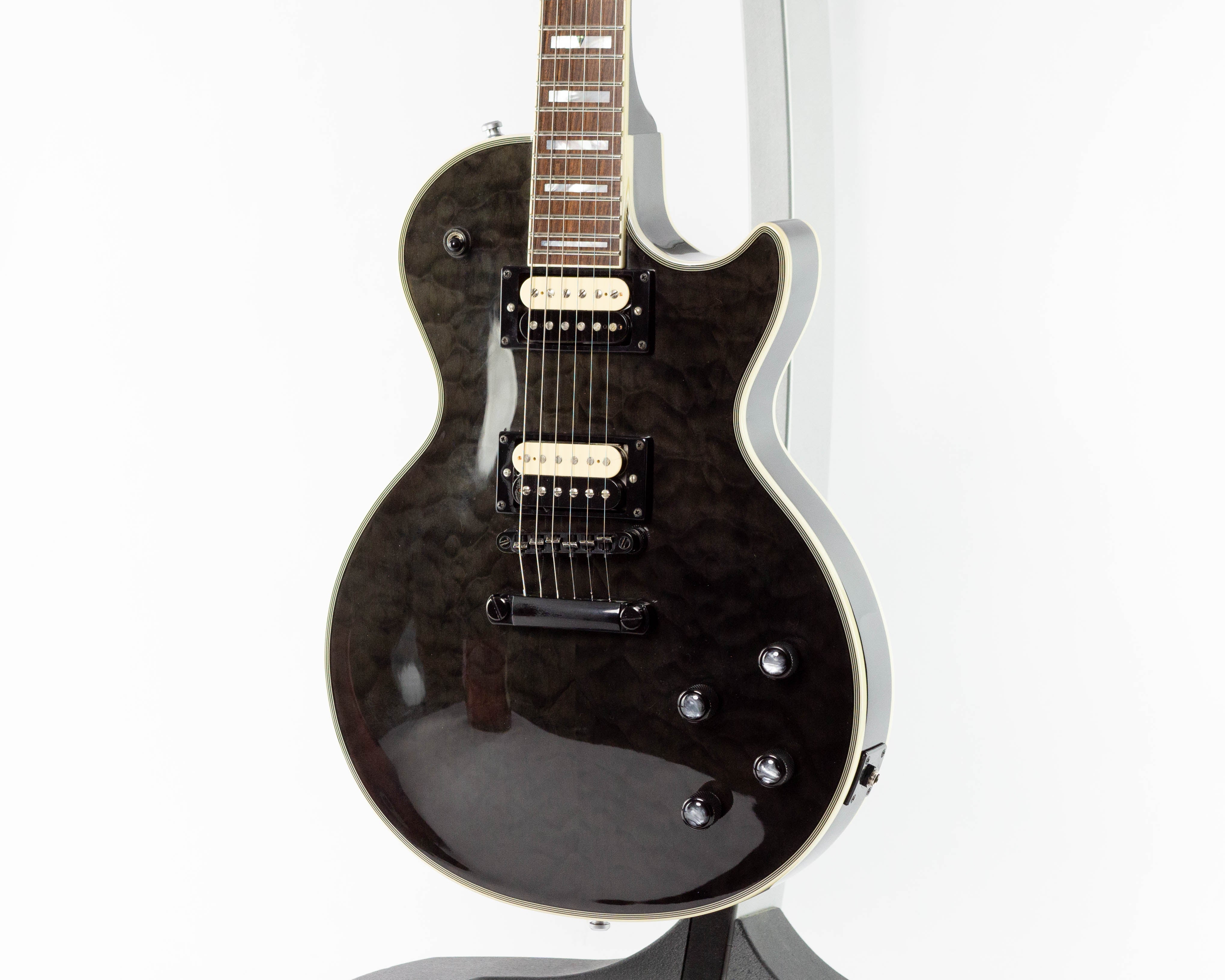 Epiphone Les Paul Custom Prophecy Plus EX 2018 Midnight Ebony