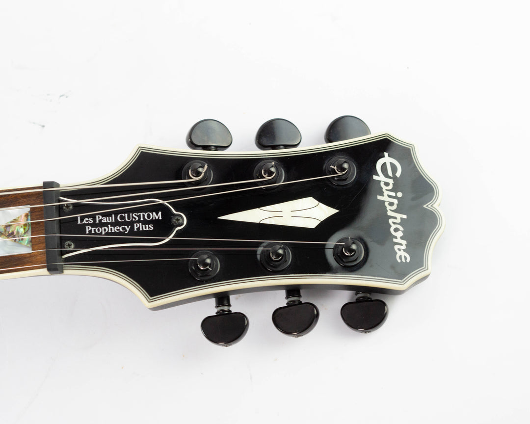 Epiphone Les Paul Custom Prophecy Plus EX 2018 Midnight Ebony