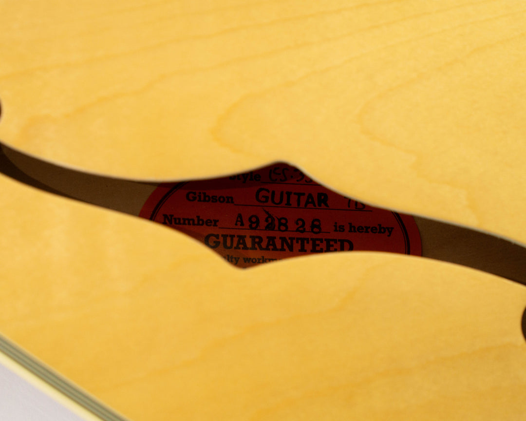 Gibson Custom Shop 1959 ES-355 2023 Vintage Natural VOS