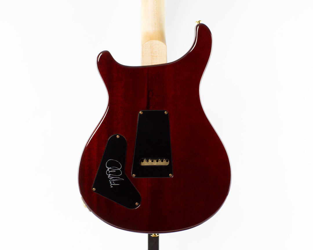 PRS Custom 22 Soapbar 10 Top 2010 Quilt Fire Red Burst