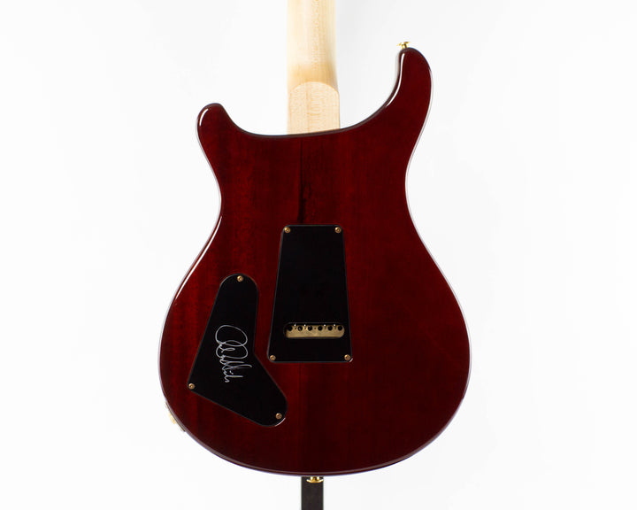 PRS Custom 22 Soapbar 10 Top 2010 Quilt Fire Red Burst