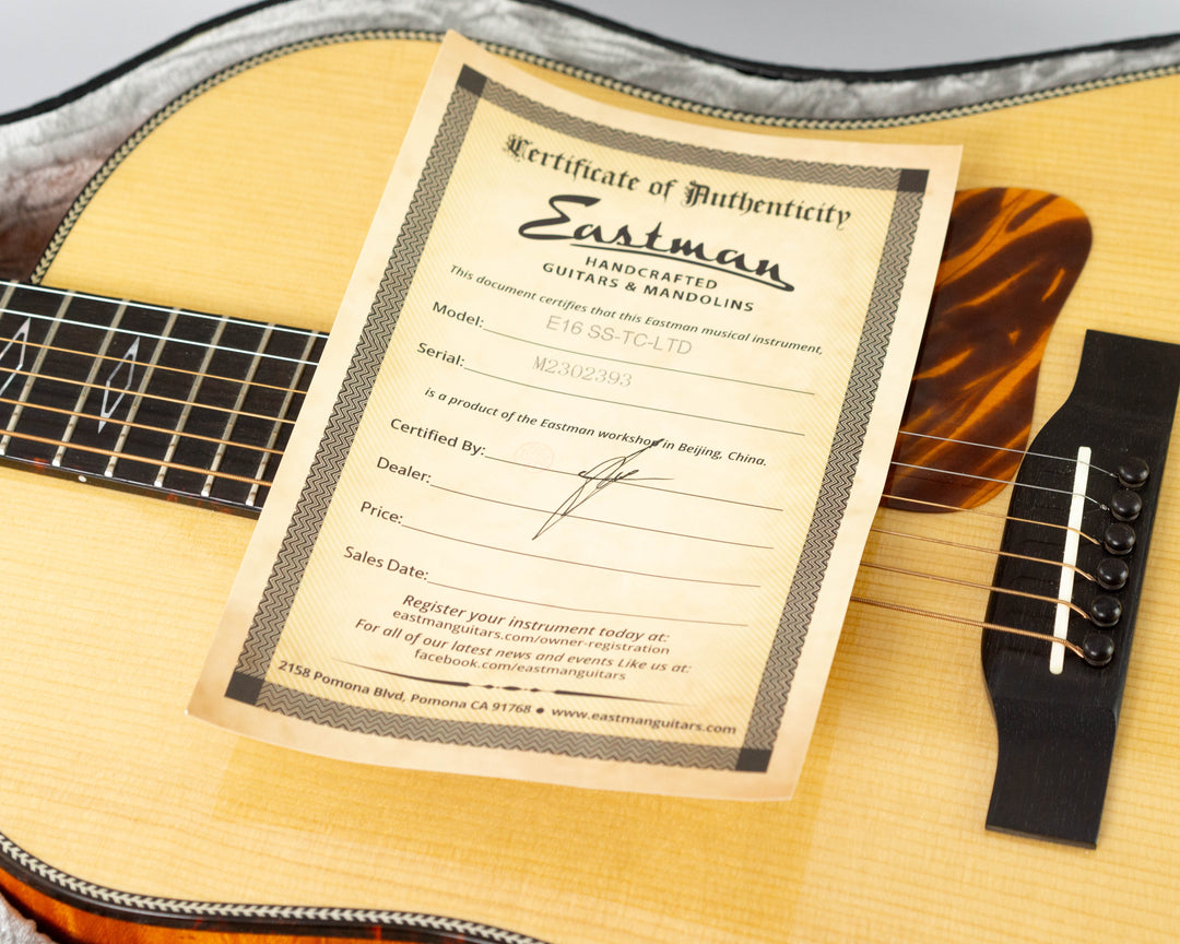 Eastman E16SS-TC-LTD 2023 Natural