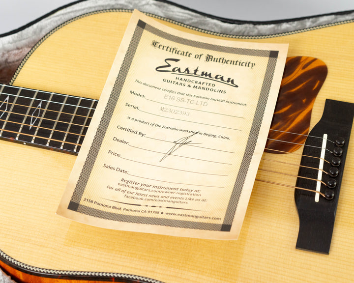 Eastman E16SS-TC-LTD 2023 Natural