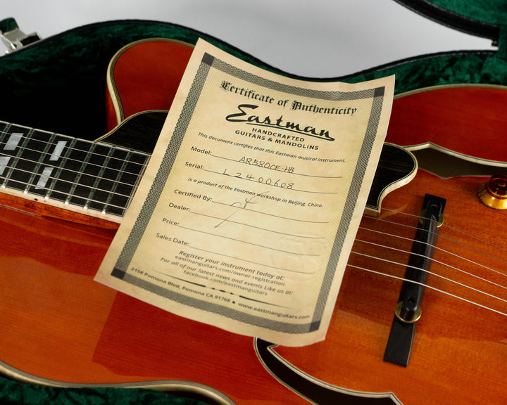 Eastman AR503CE Archtop Single Cutaway 2024 Antique