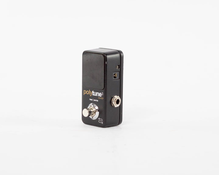 TC Electronic Polytune 3 Noir Mini Polyphonic Tuning Pedal