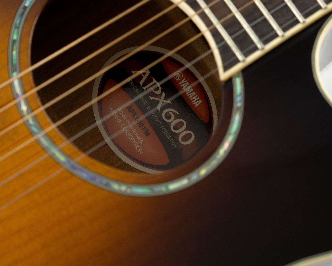 Yamaha APX600FM 2018 Old Violin Sunburst