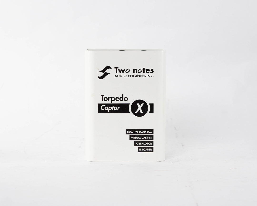Two Notes Torpedo Captor X 8ohm Stereo Reactive Load Box / Attenuator