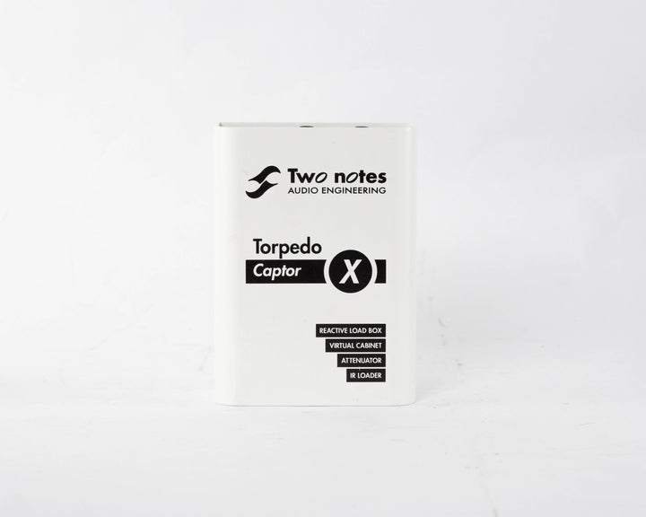 Two Notes Torpedo Captor X 8ohm Stereo Reactive Load Box / Attenuator