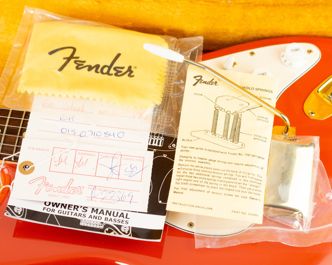 Fender Custom Shop 1960 Stratocaster NOS 2004 Fiesta Red