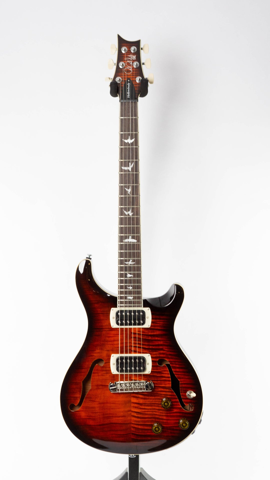 PRS SE Hollowbody I Piezo 2026 Orange Tiger Smokeburst
