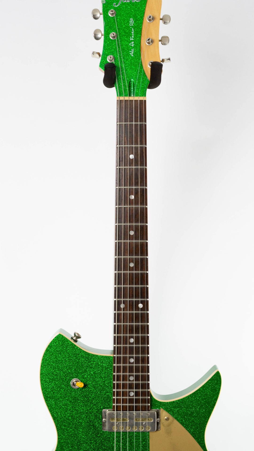 Fano Alt De Facto RB6 Thinline 2023 Candy Green Sparkle Light Distress