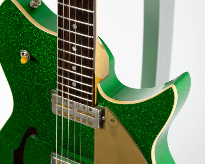 Fano Alt De Facto RB6 Thinline 2023 Candy Green Sparkle Light Distress