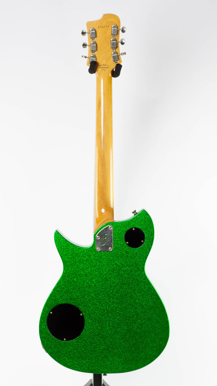 Fano Alt De Facto RB6 Thinline 2023 Candy Green Sparkle Light Distress