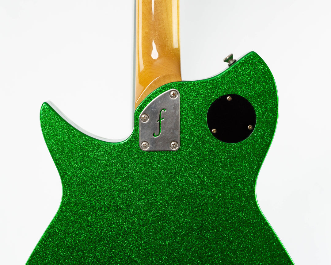 Fano Alt De Facto RB6 Thinline 2023 Candy Green Sparkle Light Distress