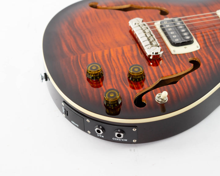 PRS SE Hollowbody I Piezo 2026 Orange Tiger Smokeburst