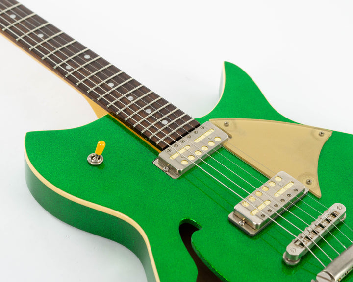 Fano Alt De Facto RB6 Thinline 2023 Candy Green Sparkle Light Distress