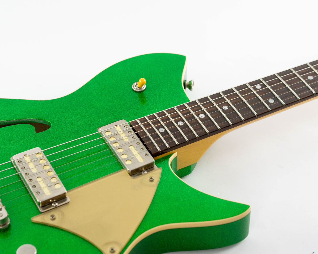 Fano Alt De Facto RB6 Thinline 2023 Candy Green Sparkle Light Distress