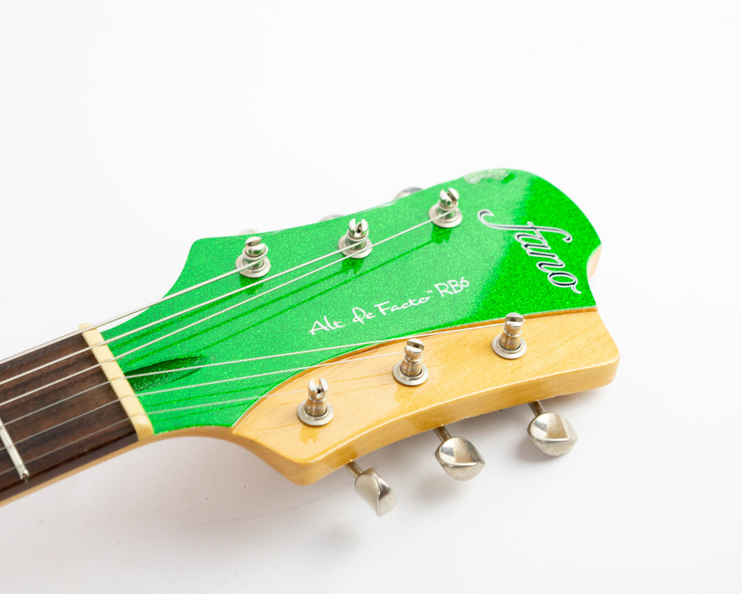 Fano Alt De Facto RB6 Thinline 2023 Candy Green Sparkle Light Distress