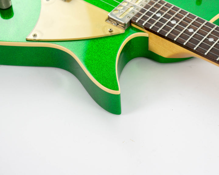 Fano Alt De Facto RB6 Thinline 2023 Candy Green Sparkle Light Distress