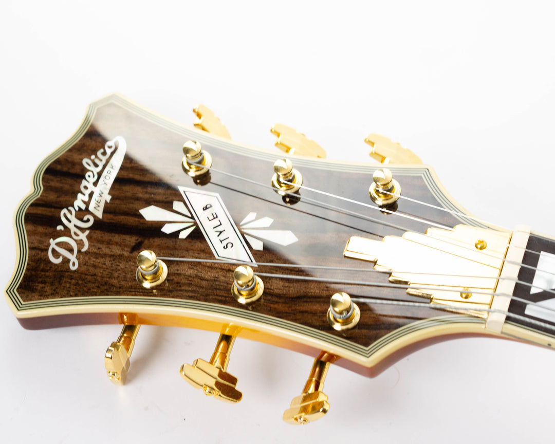 D'Angelico Excel Style B 2023 Dark Ice Tea Burst