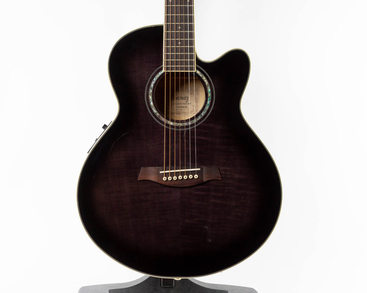 Ibanez AEL207E-TK1201 2015 Trans Charcoal