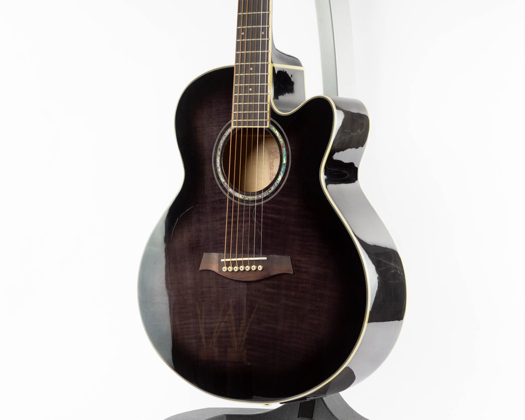 Ibanez AEL207E-TK1201 2015 Trans Charcoal