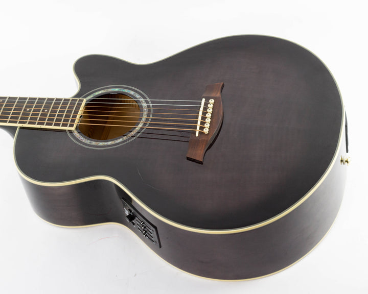 Ibanez AEL207E-TK1201 2015 Trans Charcoal