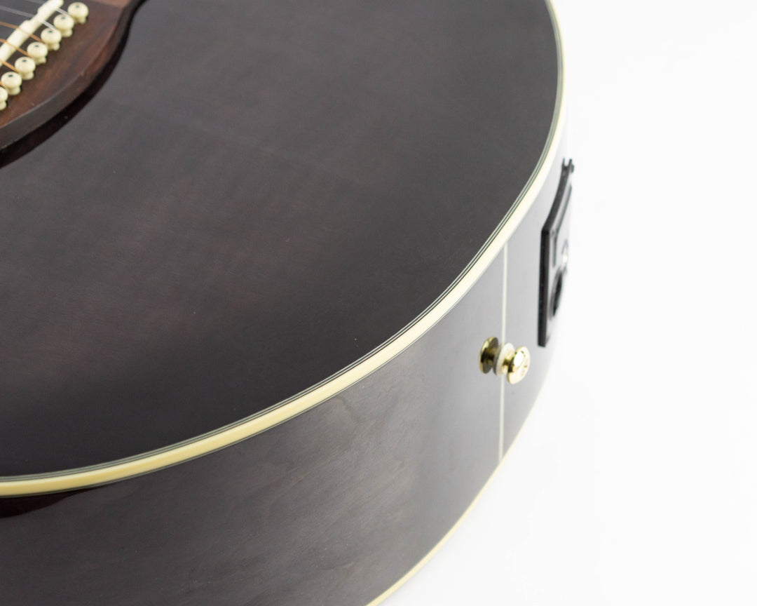 Ibanez AEL207E-TK1201 2015 Trans Charcoal