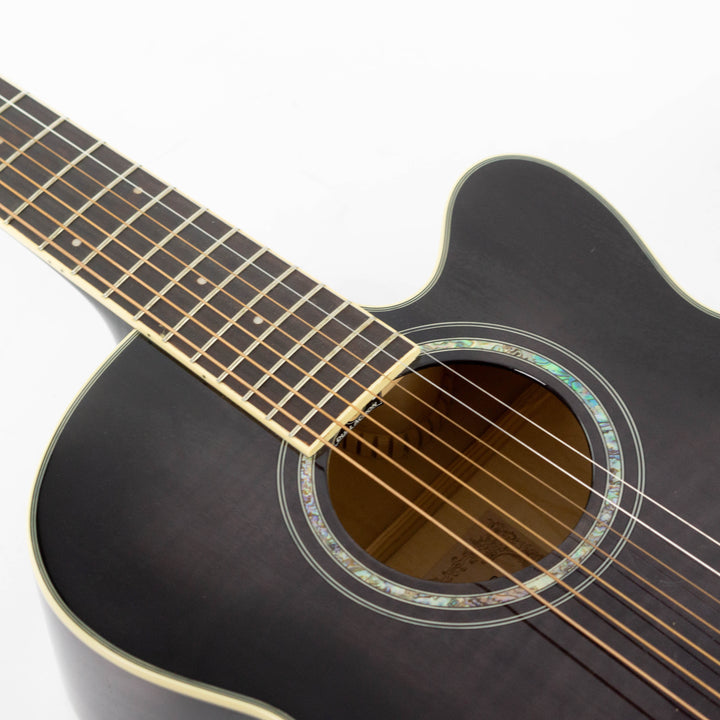 Ibanez AEL207E-TK1201 2015 Trans Charcoal
