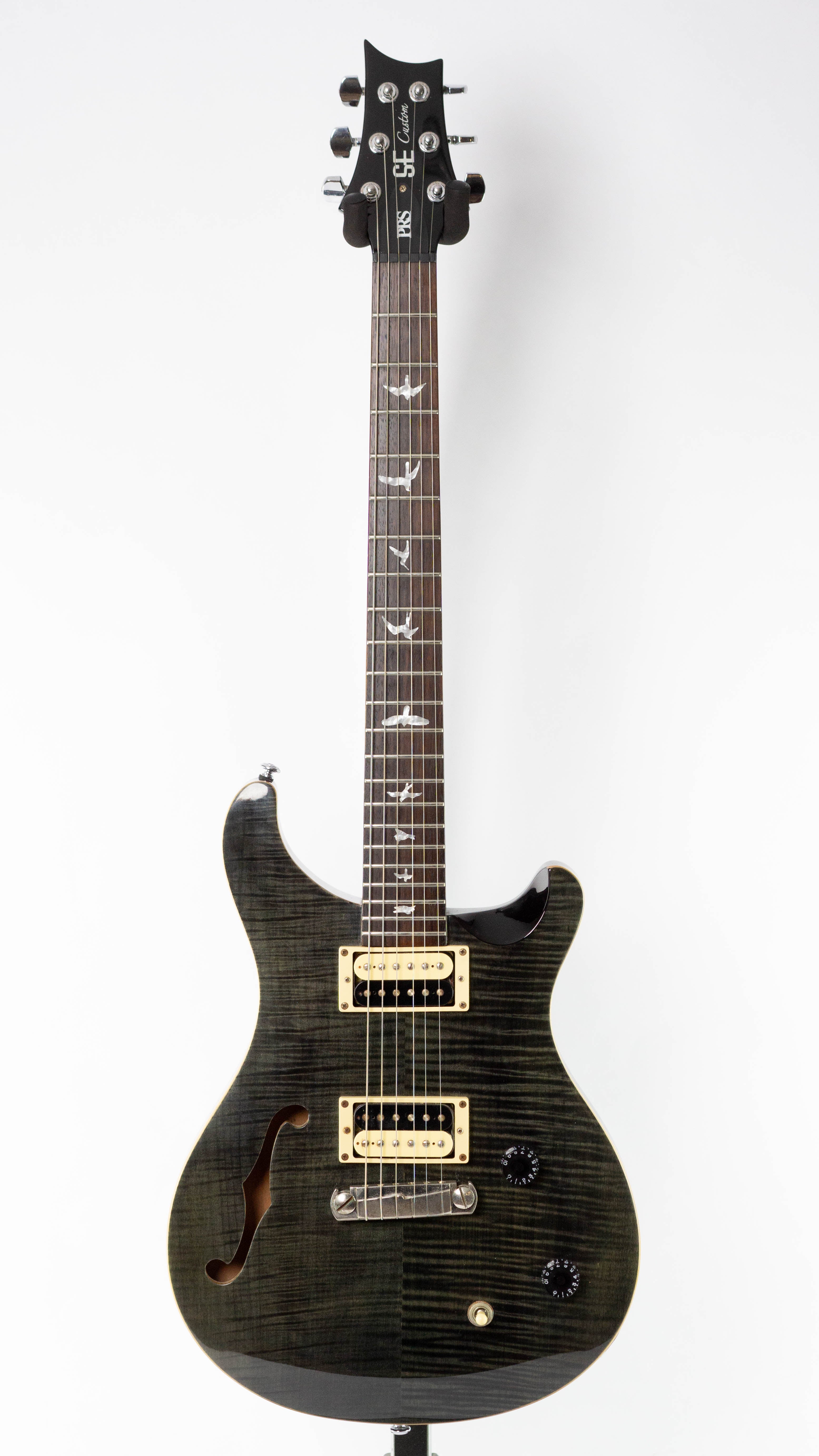 PRS SE Custom 22 Hollowbody 2015 Grey Black – The58Sound