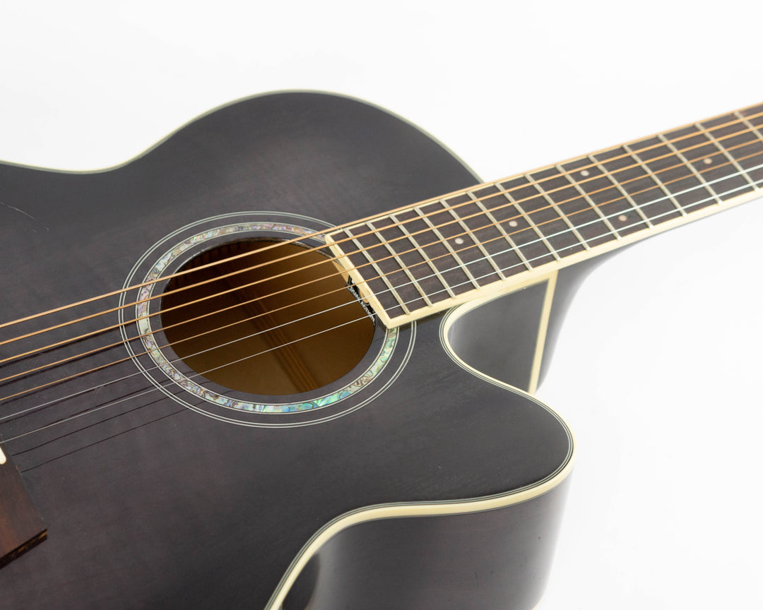 Ibanez AEL207E-TK1201 2015 Trans Charcoal