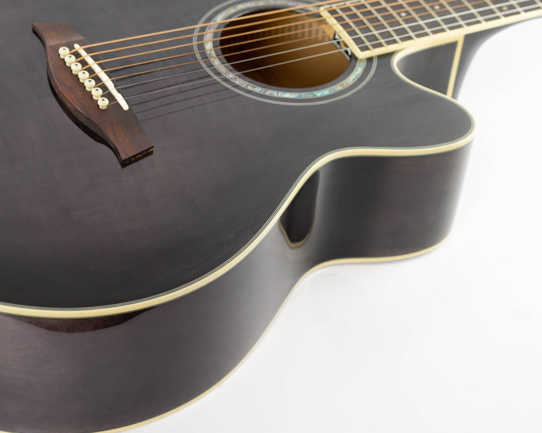 Ibanez AEL207E-TK1201 2015 Trans Charcoal