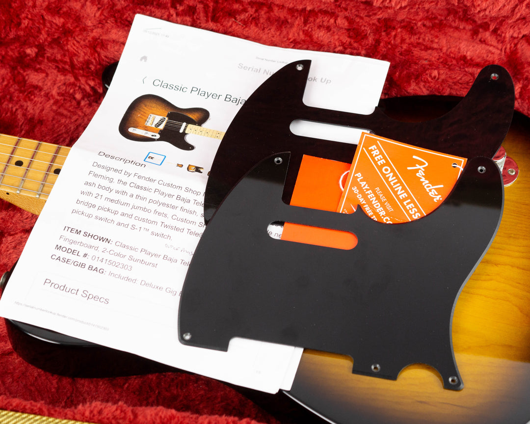 Fender Classic Player Baja Telecaster 2011 2-Colour Sunburst