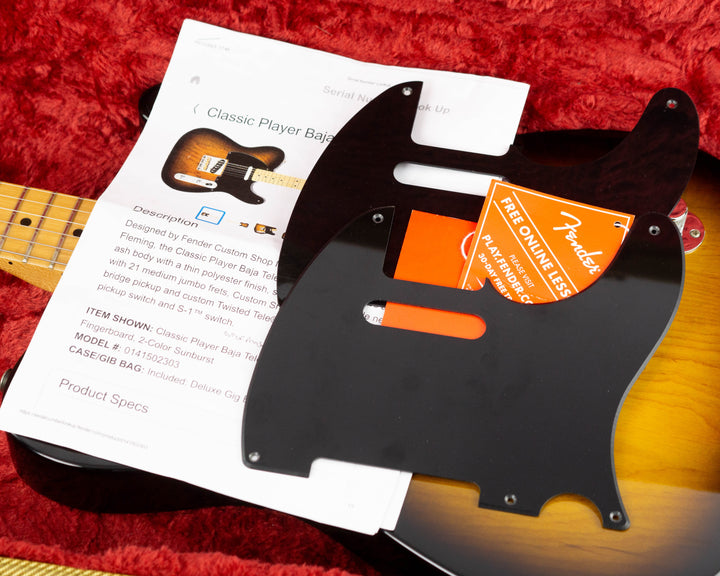 Fender Classic Player Baja Telecaster 2011 2-Colour Sunburst