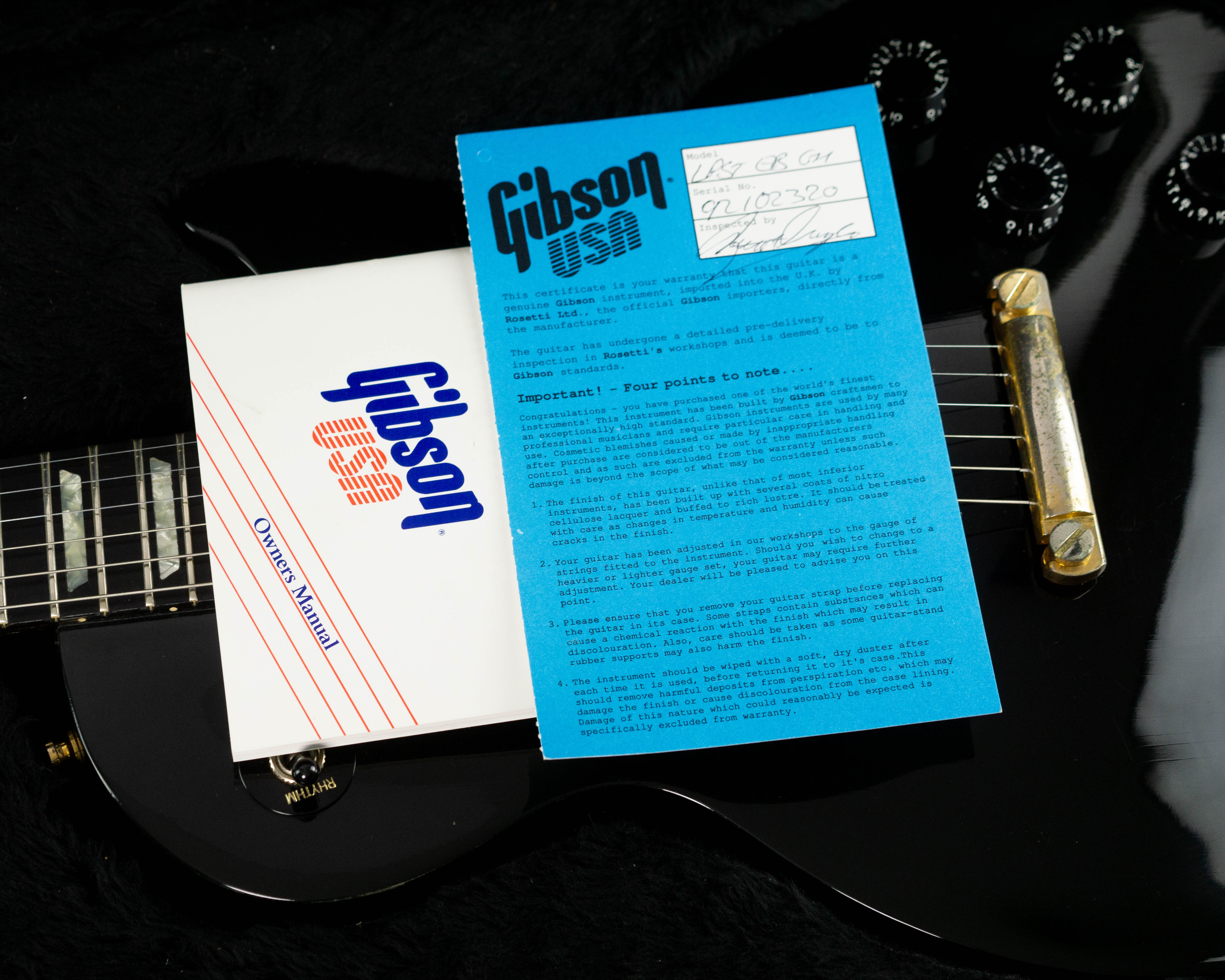 Gibson Les Paul Studio 1992 Ebony – The58Sound