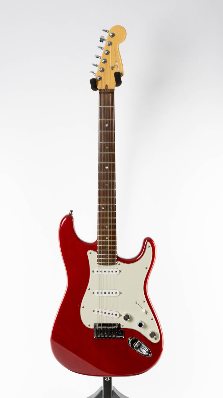 Fender American Deluxe Stratocaster 2008 Trans Red