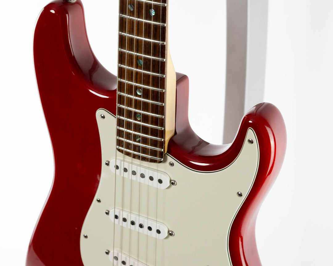Fender American Deluxe Stratocaster 2008 Trans Red