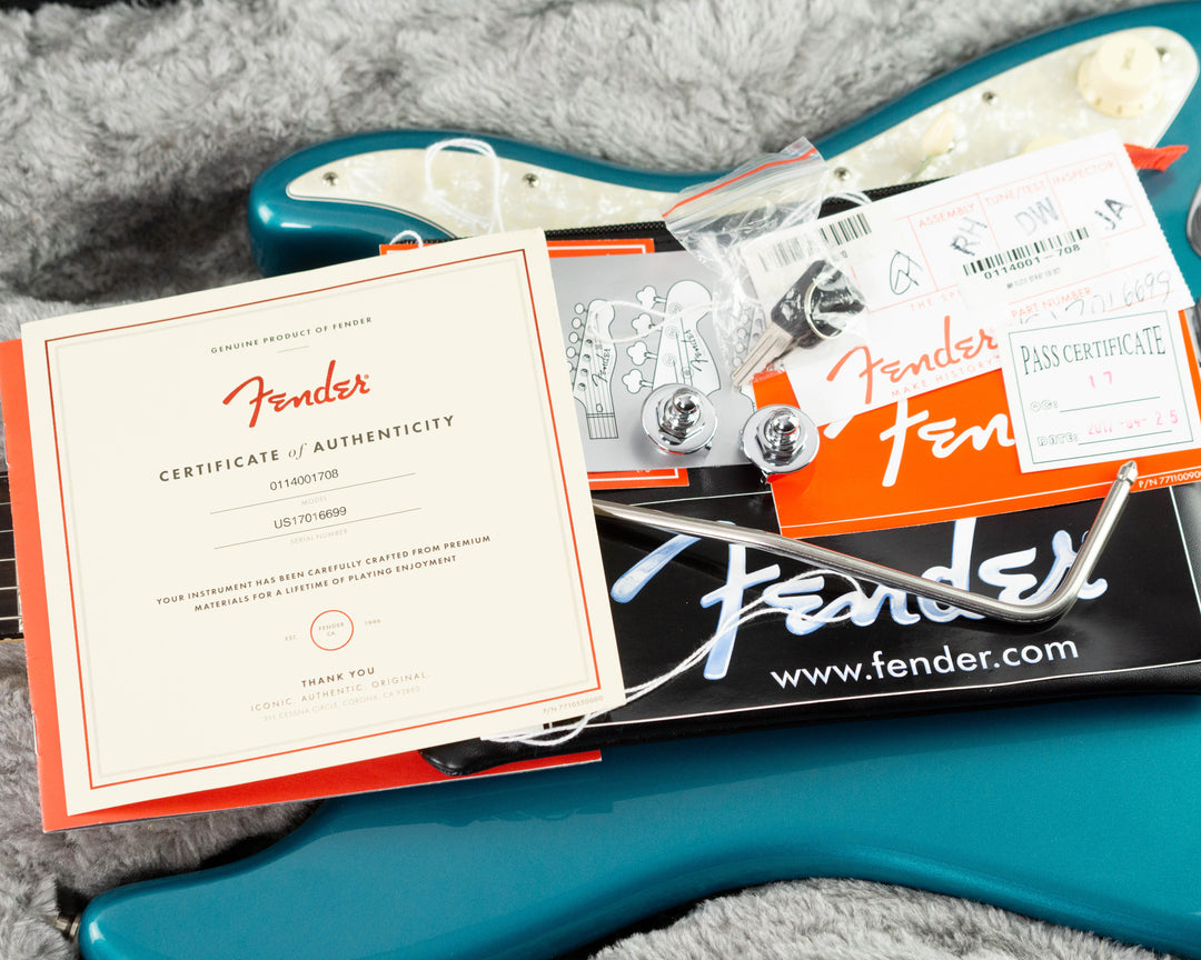 Fender American Elite Stratocaster 2017 Ocean Turquoise Metallic